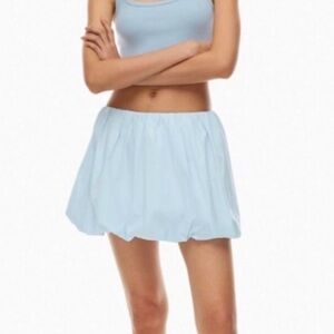 Aritzia Sunday Best Women’s Light Blue Bubble Skirt XS
